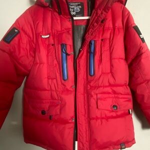 Red Kids Puffer Jacket